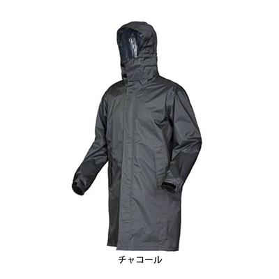 カジメイク レインコート KAJIMEIKU PIRARUCU バッグインコート BAG in COAT チャコール