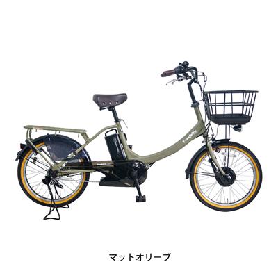 サイクー トレフェール Alpha [base］ 2025 子供乗せ電動自転車 20インチ [TDN-222L1]