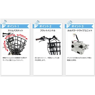 パナソニック グリッター 2023 電動自転車 12Ah 20インチ [BE-FGL031] 2506_dendo_summer