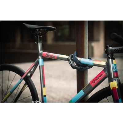 ユーラック 自転車 ワイヤー錠 STREET FIGHTER 径5 チェーンダイヤルロック ULAC A600C90