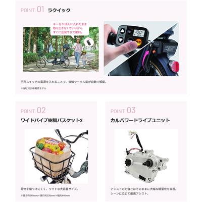 パナソニック ギュット・クルームR EX 2024 子供乗せ電動自転車 16.0Ah 20インチ [BE-FRE033]