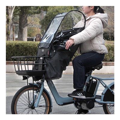 大久保製作所 Bスタイル あと付け フロントチャイルドシート用 レインカバー ブラック [D-5FA-BB02] NC202626
