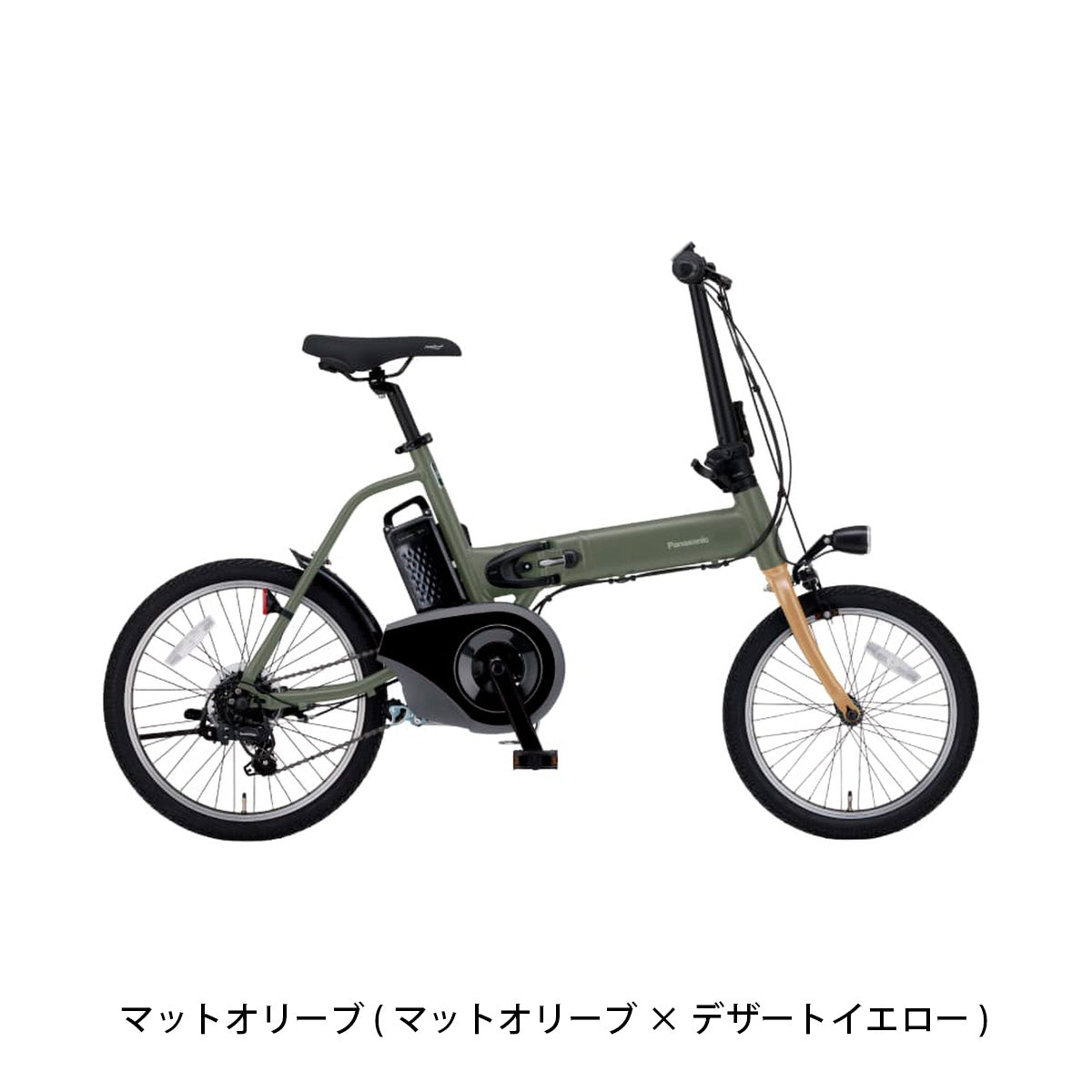 for japanese only！引き取り限定！パナソニックアシスト自転車 パナソニック オフタイム 電動アシスト自転車 18インチ 折りたたみ