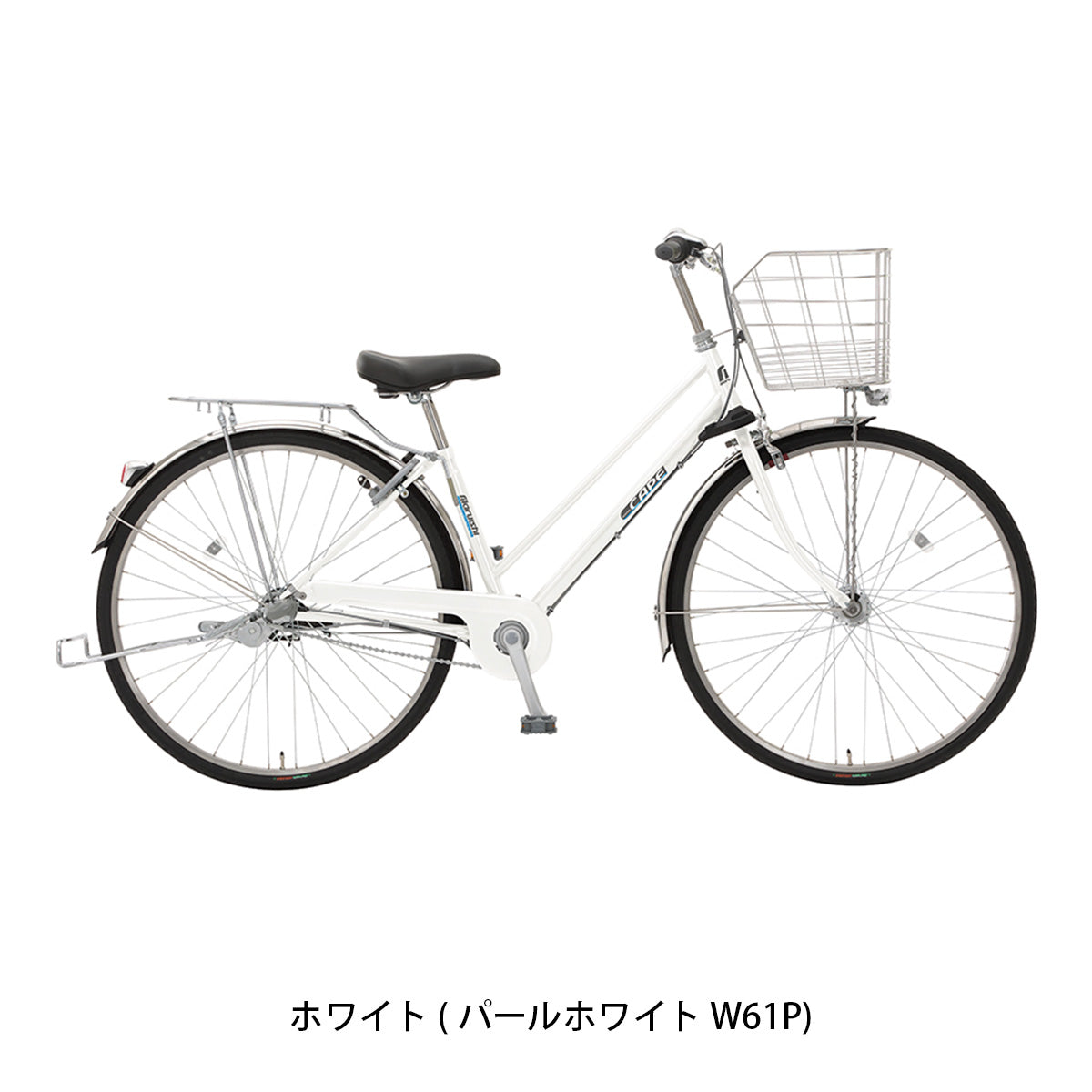 丸石サイクル ケープシティ27 2026 ママチャリ 27インチ 3段変速 [CASP273A] 2601_4w