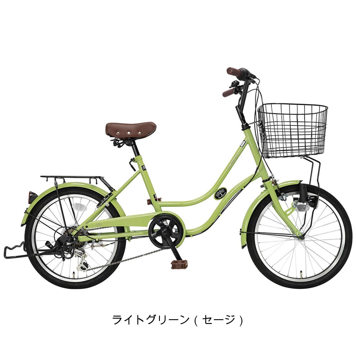 ミニベロ 自転車 トワエモワ206 サイクルスポット 20インチ 6段変速 