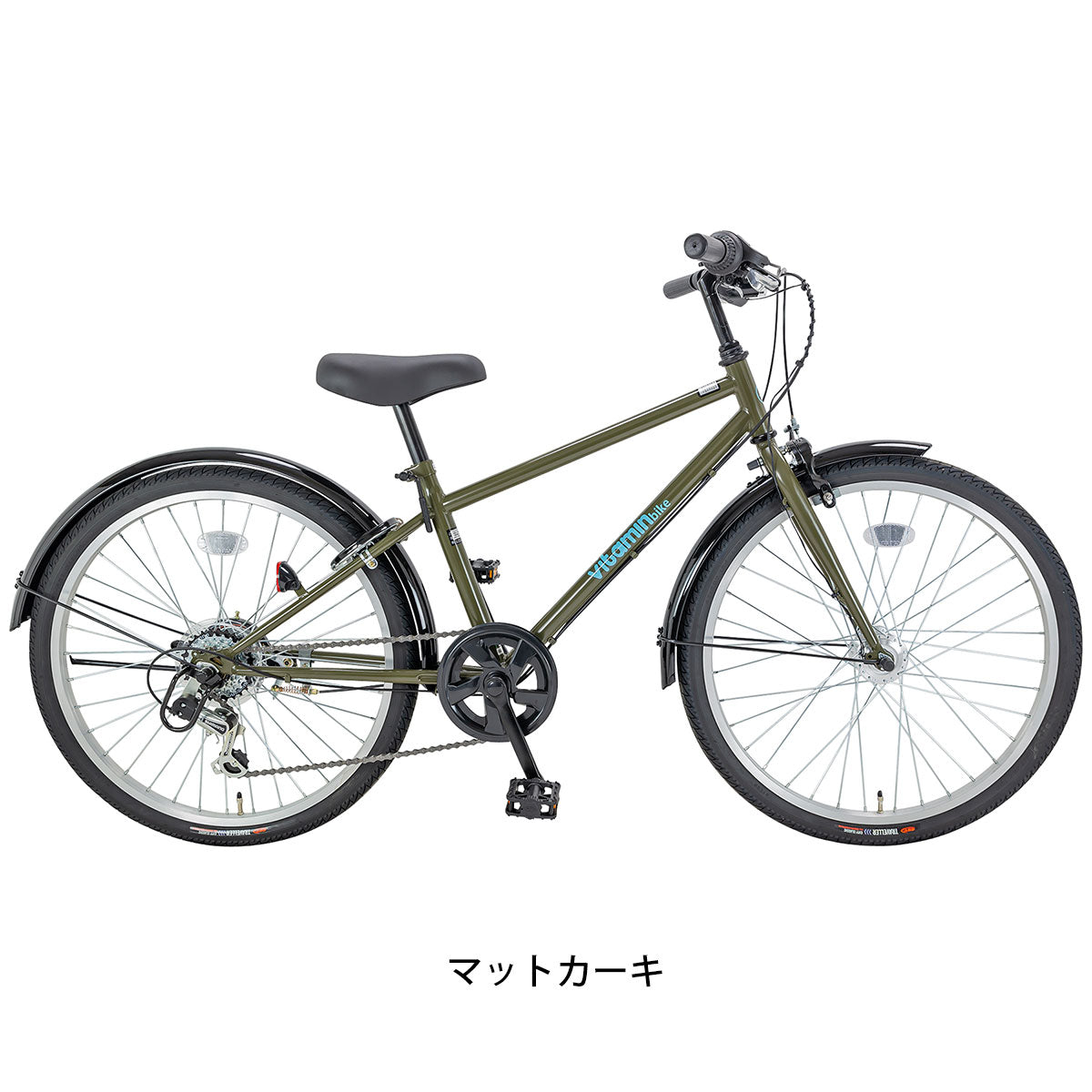 Vitamin bike 子供用自転車 24インチ　東京無料配達 サイクルスポット vitamin bike JR24 子供自転車 24インチ 6段変速 [CS