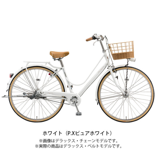 ブリヂストン ママチャリ シティ 自転車 2022年 カジュナ スイートライン デラックスベルトモデル ブリジストン BRIDGESTONE 26インチ 3段変速 オートライト CS63B2 の自転車写真