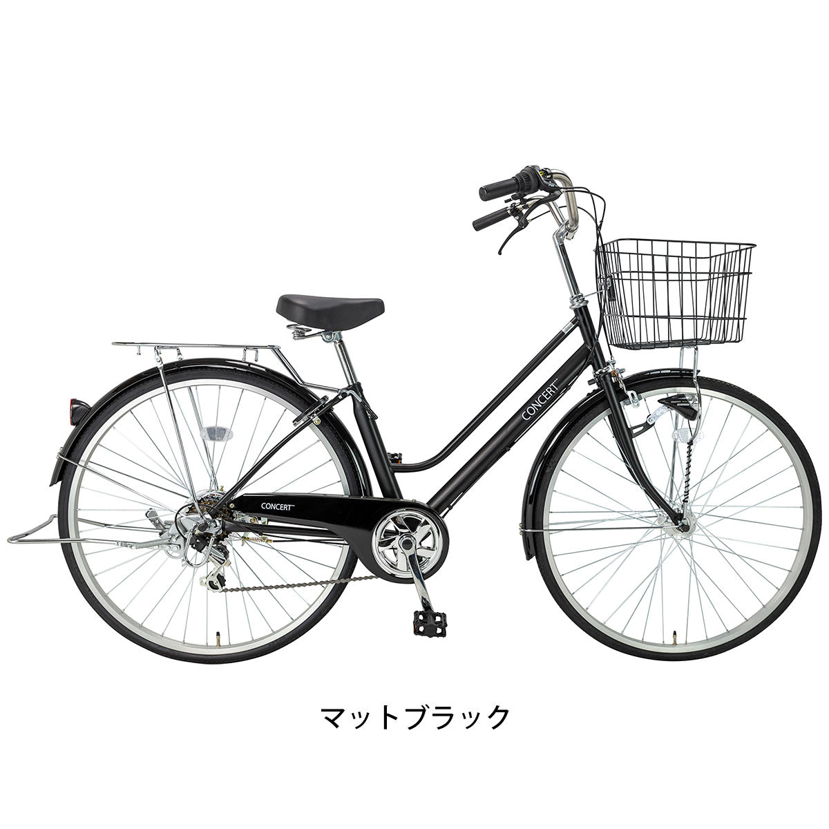 ママチャリ シティ 自転車 コンサートタウン276HD サイクルスポット 27インチ 6段変速 オートライト サイクルスポットオリジナル CS-MM276MLP-HD の自転車写真