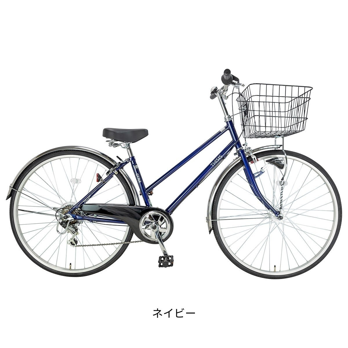 サイクルスポット THISIS CT76HDR ママチャリ 27インチ 6段変速 [CS-ST276E-HDR BAA]