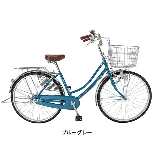 ママチャリ 自転車 ディスイズ MM60R サイクルスポット 26インチ 変速なし ダイナモライト サイクルスポットオリジナル CS-ST26W-R BAA の自転車写真