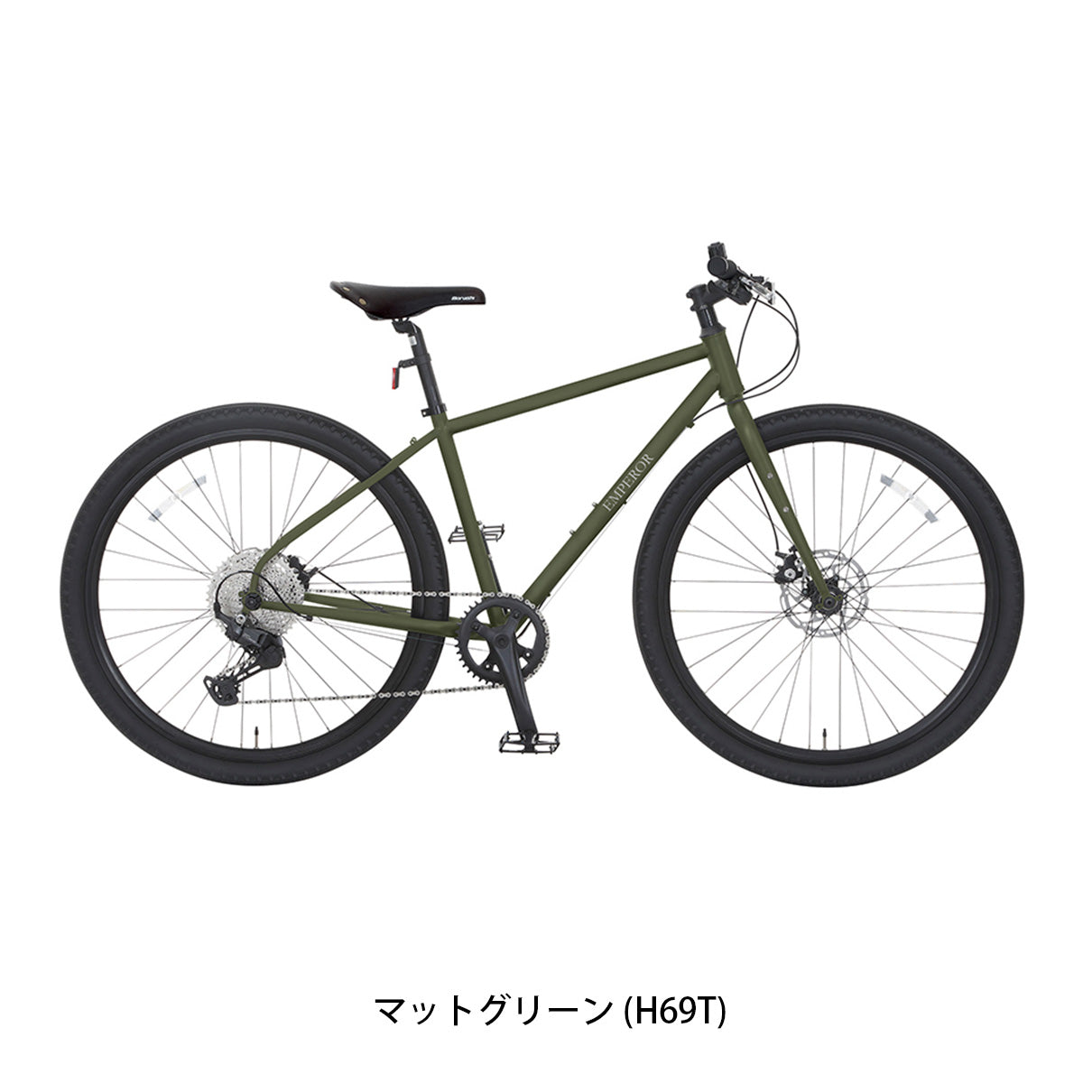 【全国送料無料】丸石サイクル EMPEROR Ｇフラット 2026 マウンテンバイク [E-GFTxxxK] 2601_4w