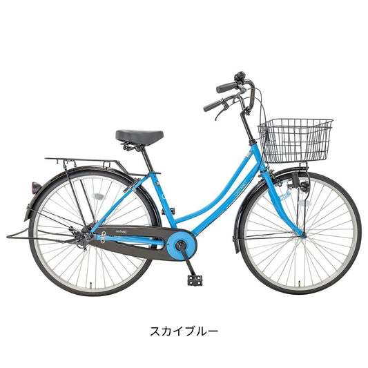 ママチャリ 自転車 カスタネット26 サイクルスポット 26インチ 変速なし ダイナモライト サイクルスポットオリジナル FJ-B26W-11B-2 の自転車写真