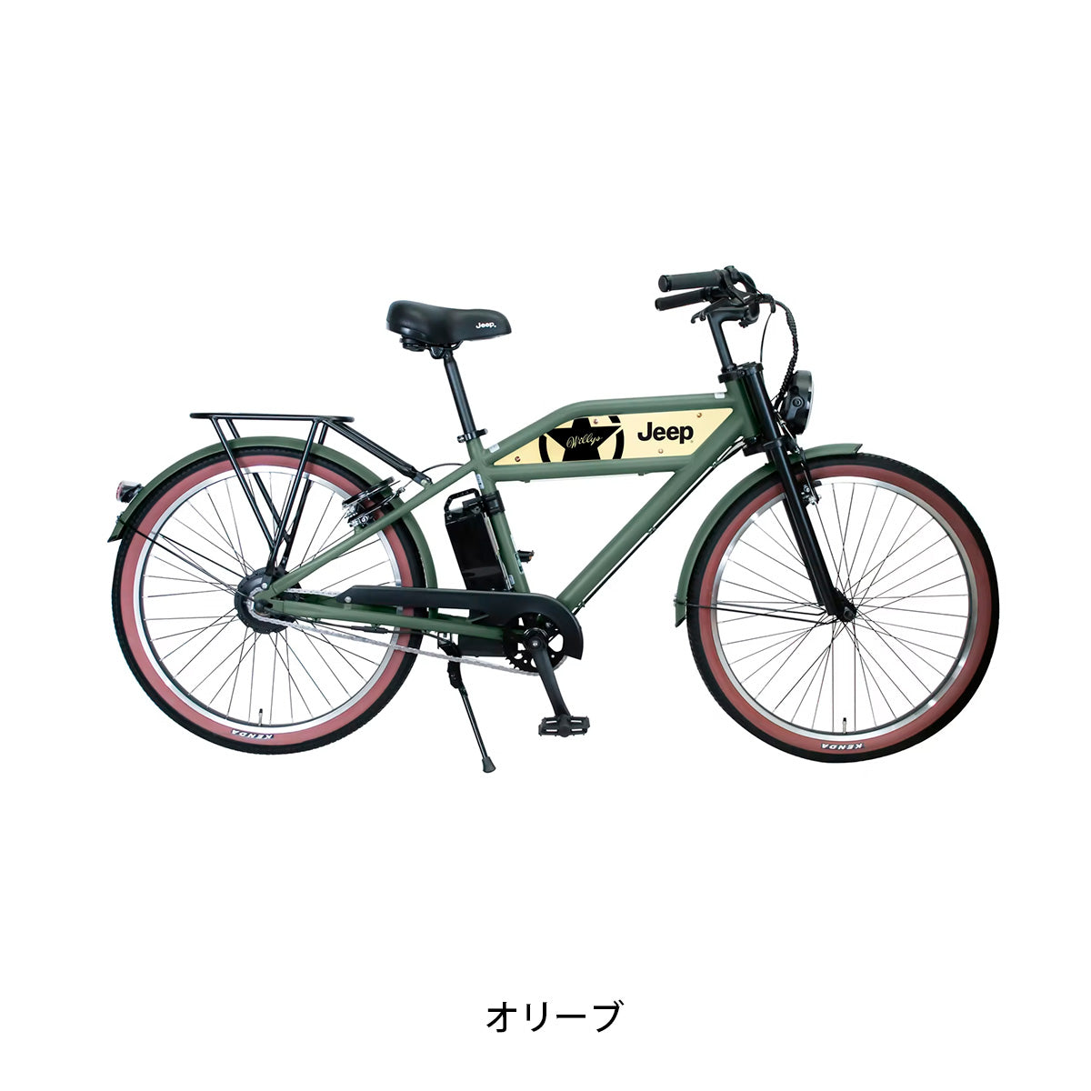 ジープ JE-260e 2025 Eバイク 10.4Ah 26インチ 電動アシスト自転車 [JE-260e]