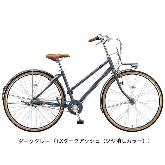 ブリヂストン クロスバイク スポーツ自転車 2022年 マークローザ 3S ブリジストン BRIDGESTONE 27インチ 3段変速 オートライト MR73T2 の自転車写真