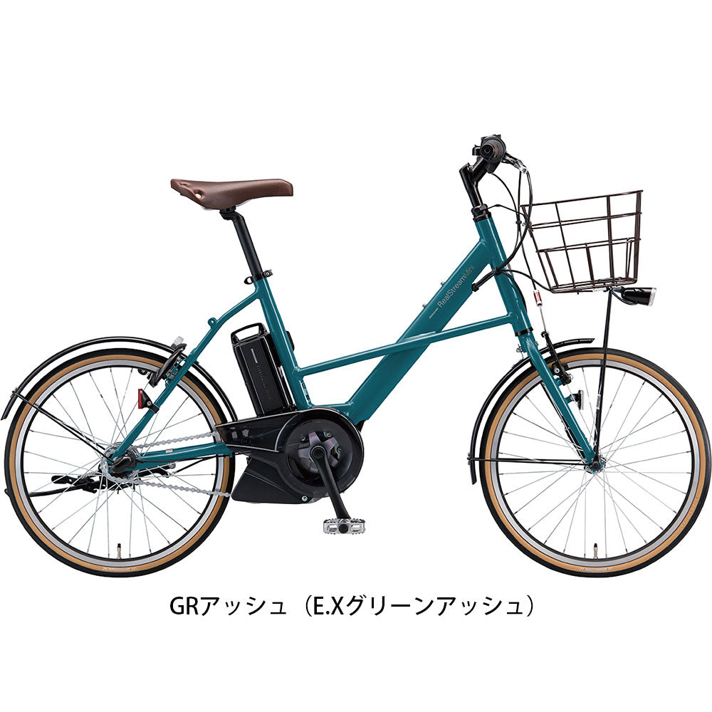 ブリヂストン ミニベロ 電動自転車 アシスト自転車 コンパクト リアル 