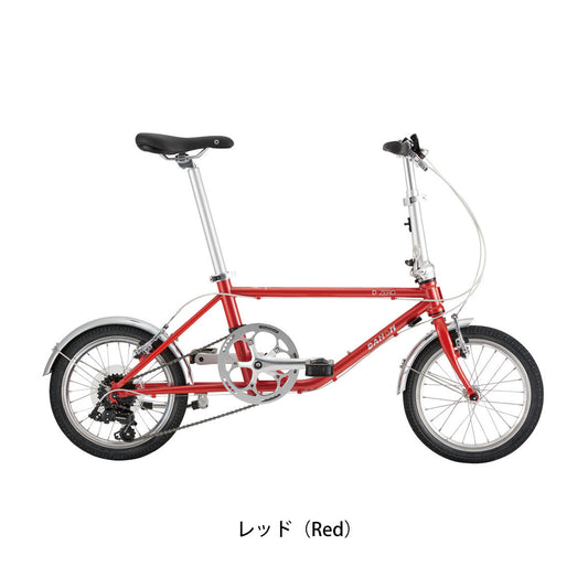 【期間限定セール】店頭受取限定 ダホン 限定特価 D-Zero 折り畳み自転車 16インチ 7段変速 2503_spring の自転車写真