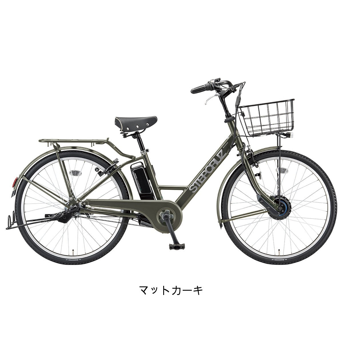 ブリヂストン ステップクルーズ e 2025 電動自転車 36.5V×9.9Ah（25.2V×14.3Ah相当） 26インチ [ST6B45]