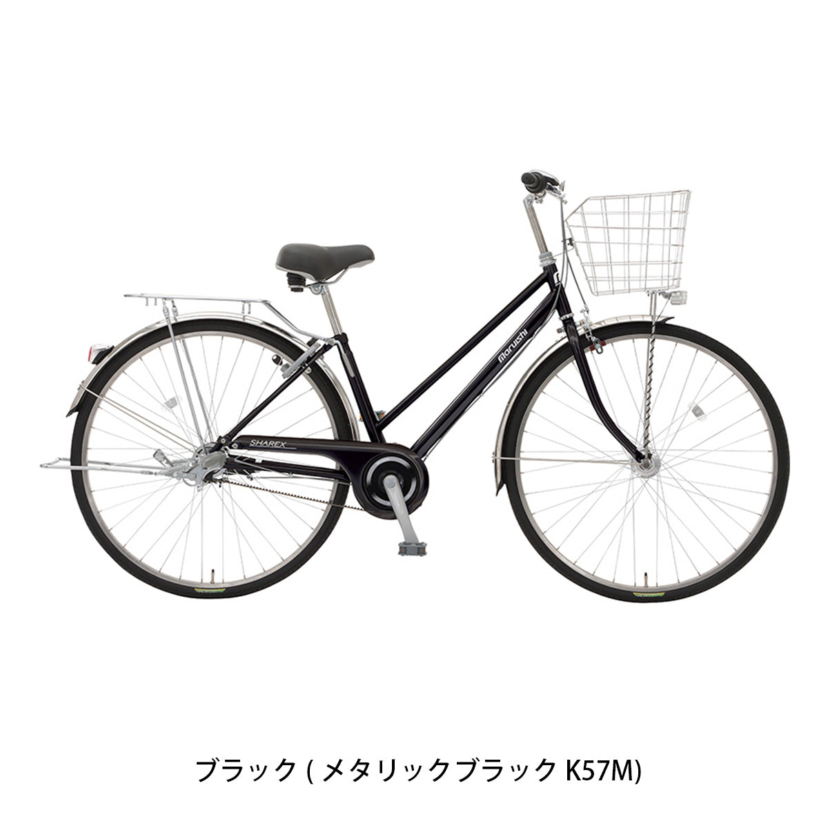 丸石サイクル シャレックスシティベルト 2026 ママチャリ 27インチ [SXSBP273R] 2601_4w