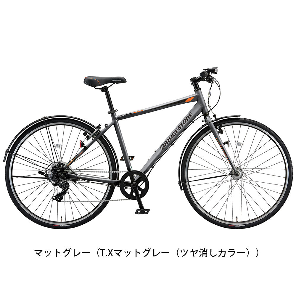 ブリヂストン クロスバイク スポーツ自転車 2022年 ティービーワン TB1 ブリジストン BRIDGESTONE 27インチ 7段変速 オートライト TBxx2