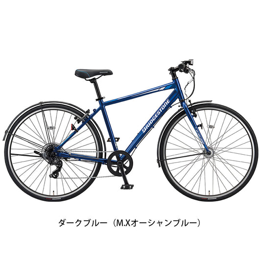 ブリヂストン クロスバイク スポーツ自転車 2022年 ティービーワン TB1 ブリジストン BRIDGESTONE 27インチ 7段変速 オートライト TBxx2 の自転車写真