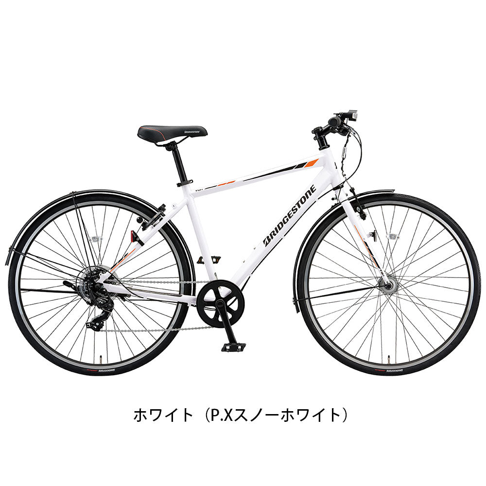 ブリヂストン クロスバイク スポーツ自転車 2022年 ティービーワン TB1 ブリジストン BRIDGESTONE 27インチ 7段変速 オートライト TBxx2