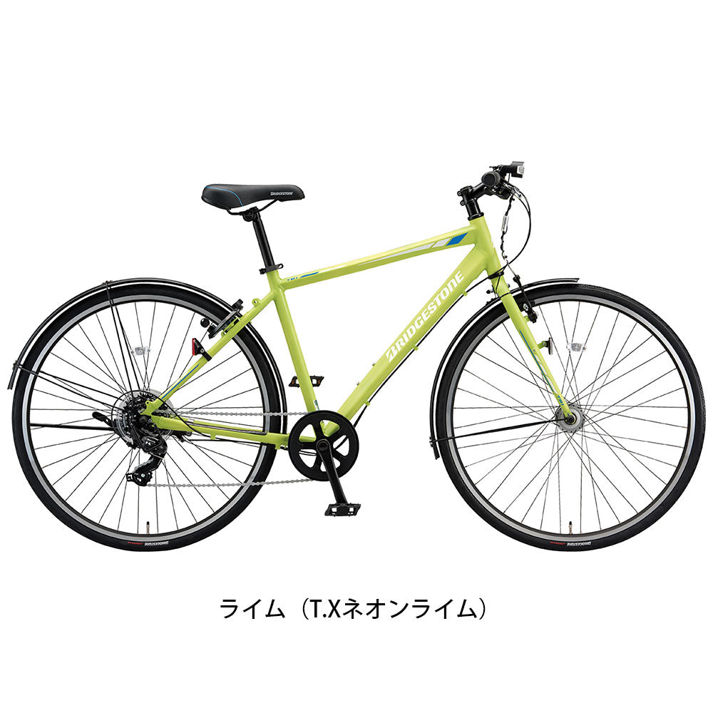 ブリヂストン クロスバイク スポーツ自転車 2022年 ティービーワン TB1 ブリジストン BRIDGESTONE 27インチ 7段変速 オートライト TBxx2