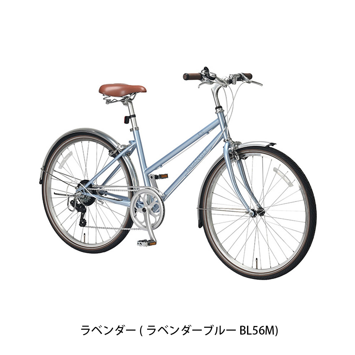丸石サイクル トライアングル ES 2026 クロスバイク 26インチ 6段変速 [TRES266A] 2601_4w