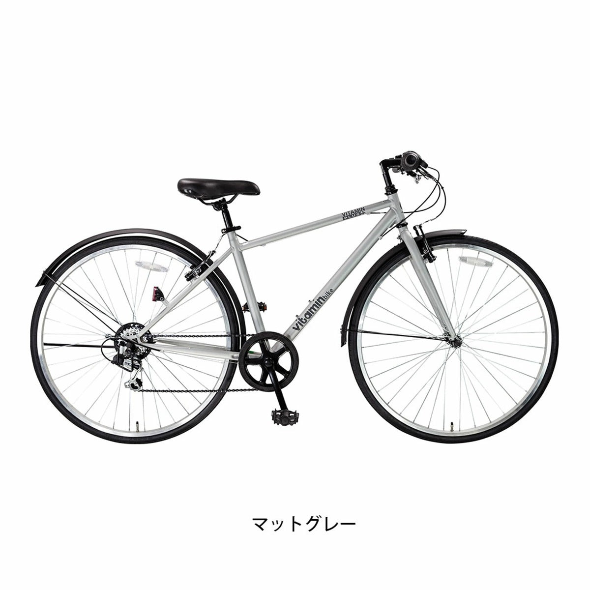 サイクルスポット vitamin bike PLUS スポーツ車 700C 6段変速 オリジナルセット [webc102-241015]