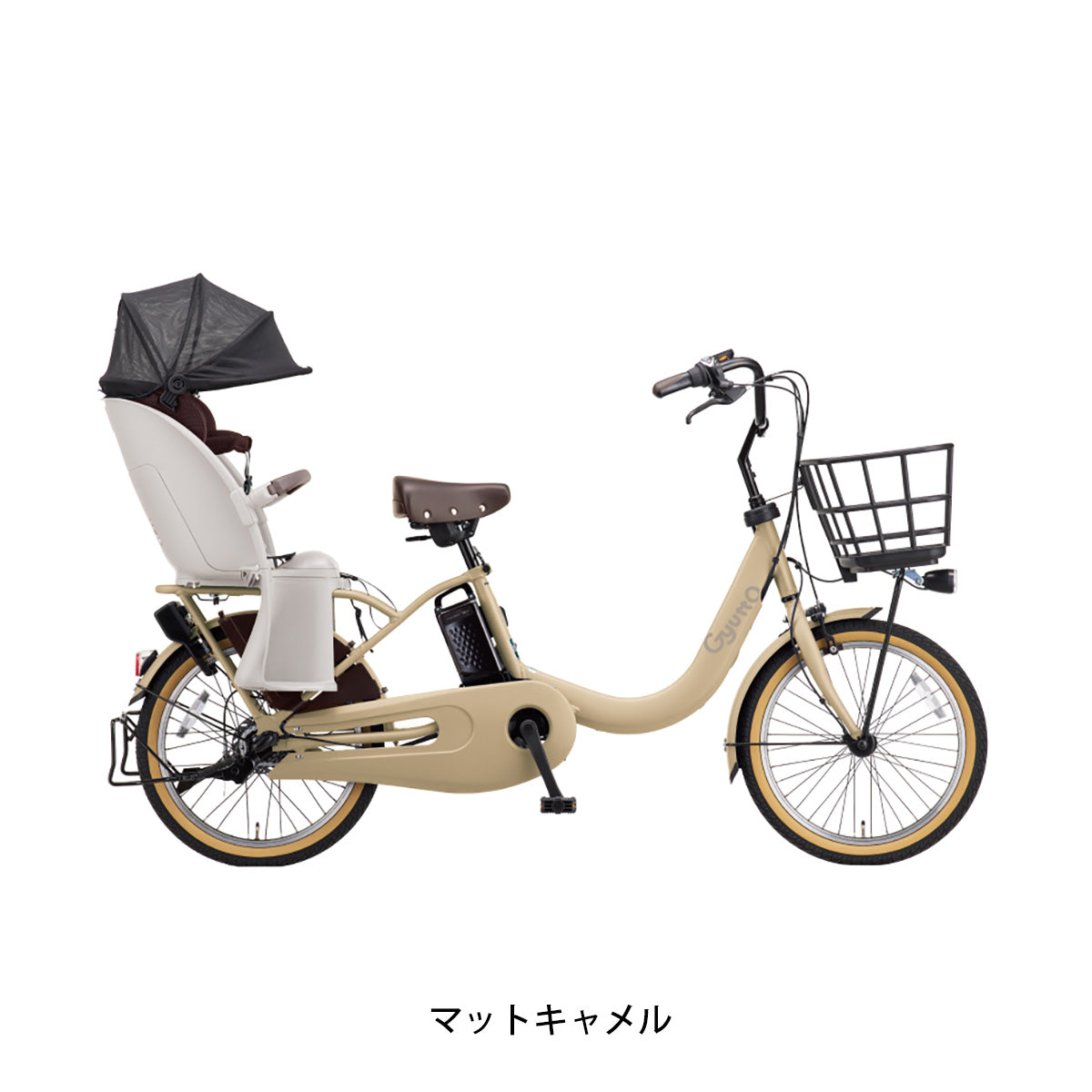 パナソニック ギュット・クルームR EX Fシートセット 2026 子供乗せ電動自転車 16Ah 純正オプション [webc346-260601] NC202627