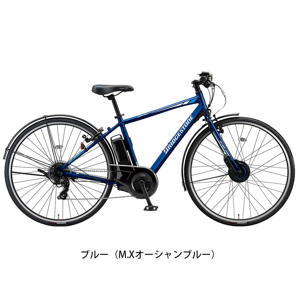 ブリヂストン TB1 e サイクルスポットオリジナルセット Eバイク 9.9Ah カゴ付き [webc63-240630]