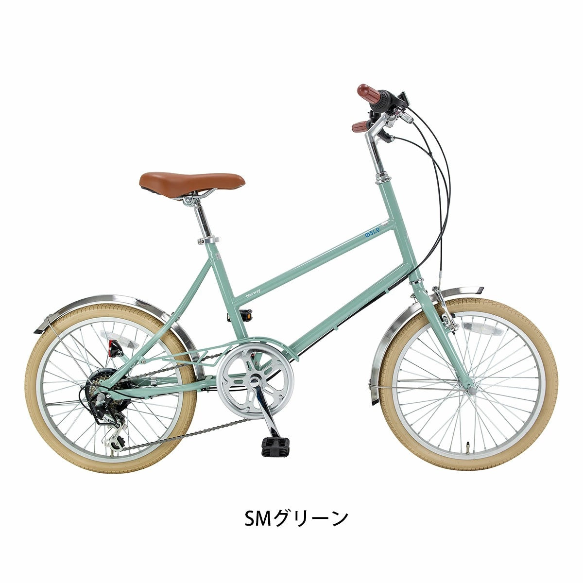 サイクルスポット Norway オスロ 小径車 6段変速 オリジナルセット [webc92-241015]