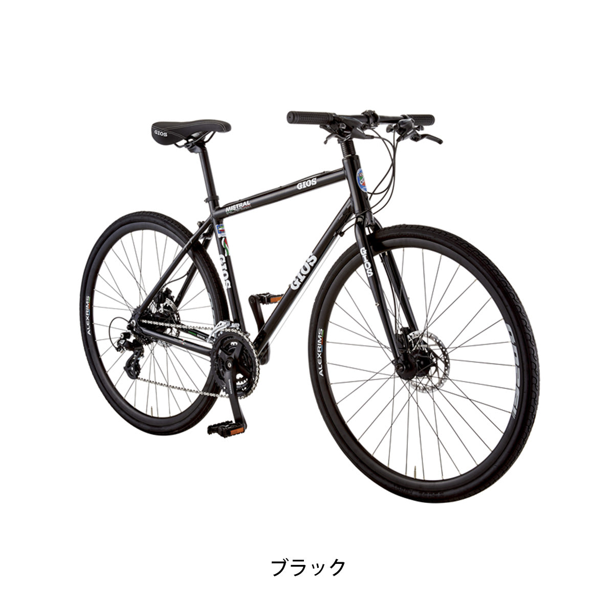 ジオス MISTRAL DISC Hydraulic 2024 クロスバイク 700C 24段変速 [24 MISTRAL D ALEX]