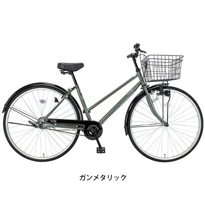 ママチャリ シティ 自転車 フルート27 サイクルスポット 27インチ 変速なし ダイナモライト サイクルスポットオリジナル CHJ-27W-11B-2