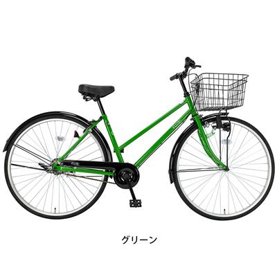 ママチャリ シティ 自転車 フルート27 サイクルスポット 27インチ 変速なし ダイナモライト サイクルスポットオリジナル CHJ-27W-11B-2