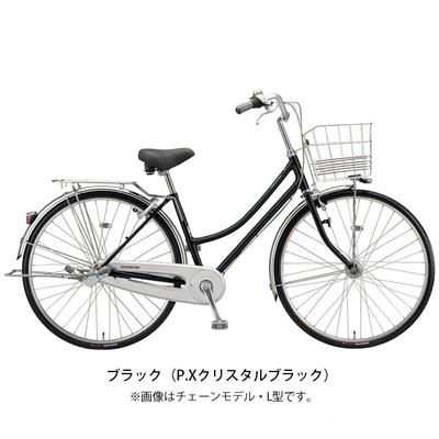 ブリヂストン ママチャリ シティ 自転車 2022年 ロングティーン デラックス チェーン・L型モデル ブリジストン BRIDGESTONE  26インチ 3段変速 オートライト L6LT2