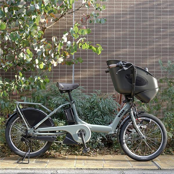 ブリヂストン bikke POLAR e 子供乗せ電動自転車 15.4Ah 20インチ [BP0C40]