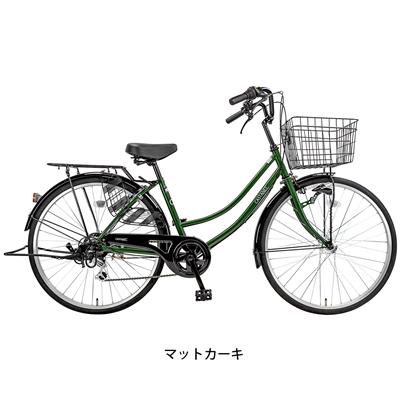 ママチャリ シティ 自転車 カスタネット266HD サイクルスポット 26 
